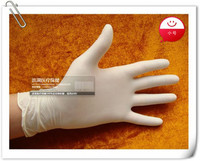 一次性医用手套 医用乳胶手套 医用检查手套 橡胶 有粉光面 一双