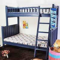 美式乡村实木儿童双层床定制儿童环保家具定做子母床儿童床双层床