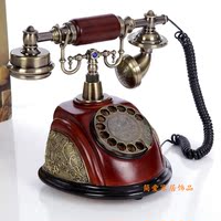 包邮正品 复古电话机 仿古电话机 旋转 欧式电话机 座机电话新款