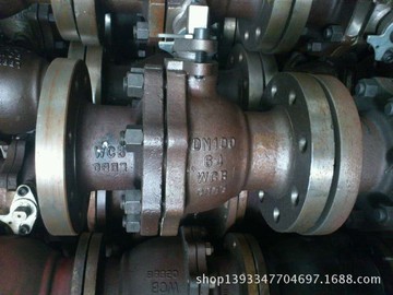 天津大站力牌/Q41F-40/64C高压碳钢法兰球阀