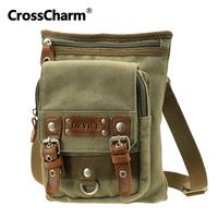 CrossCharm 男士小腰包 可斜挎小包 工具包 理发师包 MINIIPAD包