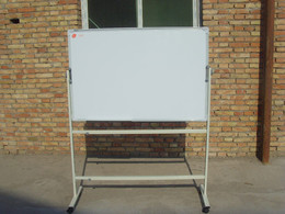 批发磁性单面白板100x150cm悬挂式教学黑板书写板公告板100*150