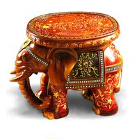 欧式家居装饰品摆设 大号大象换鞋凳子 招财风水工艺品大象摆件