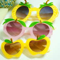 儿童款太阳眼镜 超可爱水果形状 男童女童户外太阳眼镜墨镜防炫光