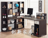 ［特价酬宾］名板宜家 韩式转角电脑桌+抽屉+角柜+超大自由组合柜