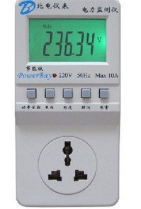 北电powerbay系列 电力监测仪 节能版 智能插座表 液晶背光显示