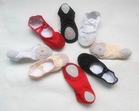 儿童/成人 舞蹈鞋练功鞋 软底鞋 体操鞋 猫爪鞋芭蕾舞鞋男女红色