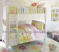 上海 纯实木 欧式美式家具儿童上下床高低子母床儿童双层床 北京