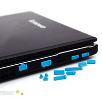 优质硅胶笔记本电脑防尘塞套装 通用耳机USB插口防尘盖 13个装