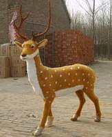梅花鹿 长颈鹿 圣诞鹿 仿真鹿 工艺礼品 鹿模型动物