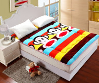 包邮学生宿舍床垫床褥褥子加厚垫被法兰绒0.9米1.2米1.5米1.8米
