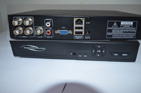 4路DVR硬盘录像机监控刻录机 H264压缩算法D1网络远程监控主机
