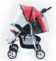 婴儿推车雨罩 三轮车童车伞车通用防风罩