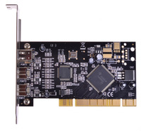 正品魔羯MOGE MC1228 台式机PCI转1394b卡PCI转1394B+1394A采集卡