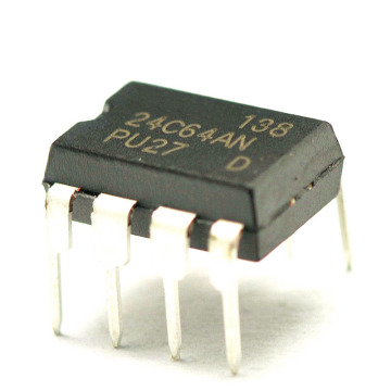 直插 AT24C64 存储器/串口EEPROM 2.7-5.5V 64K DIP-8(20只)