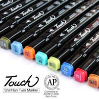 批发 韩国马克笔 Touch第三代马克笔 各种套装 30支包邮 送笔袋