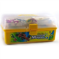 专柜正品科博磁力棒1000件儿童早教 益智玩具 建构磁力玩具 免邮