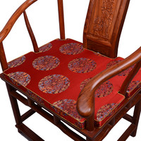 绸缎新款红木沙发中式海绵座垫仿古家具垫圈椅椅坐垫椅垫定做棕垫