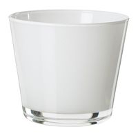 黑鸦家居北京宜家IKEA代购代德白色玻璃杯子货号301.520.25
