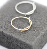 欧美外贸饰品厂家直销：高端铜铸造  纯手工编织戒指