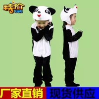 幼儿园动物演出服装 元旦圣诞表演服 熊猫表演服 儿童舞台表演装