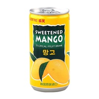 韩国原装进口 乐天芒果汁饮料180ml 2016.05