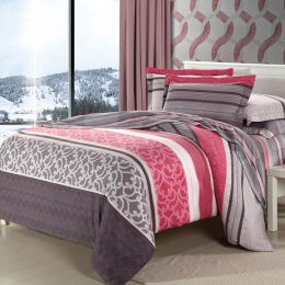 DreamFly 2015秋冬最新款 加厚保暖纯棉磨毛床上用品 夏娃的诱惑