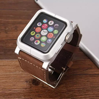 lunatik For Apple watch case 智能手表带 真皮保护壳配件