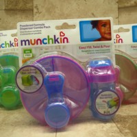 Munchkin麦肯齐 麦肯奇 三格奶粉盒+独立奶粉盒套装不含BPA