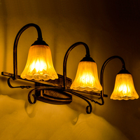 欧式壁灯 美式乡村温馨床头镜前灯饰 走廊过道卧室客厅led灯具