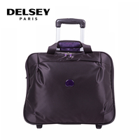 Delsey法国大使拉杆箱 18寸商务超轻旅行箱包 男女时尚登机箱
