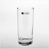 丽尊直筒玻璃杯透明饮料杯啤酒杯水杯