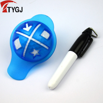特价 高尔夫球画线器 画球器划线器 画线笔 实用配件用品 蓝色