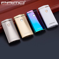 PRIMO智能电弧usb充电打火机创意时尚电子点烟器男士新品甩货