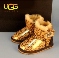 正品代购ugg LY儿童雪地靴羊皮毛一体男女童鞋宝宝鞋冬季加绒保暖
