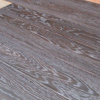 欧式强化复合木地板黑色拉丝仿实木 防水耐磨地热 7mm厂家直销