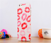 正品包邮TPU透明iPhone6苹果6手机彩绘保护壳萌图硅胶材质质地软