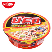 NISSIN/日清 UFO鱼香肉丝风味炒面124g/碗 速食方便面拌面