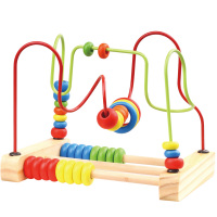 智慧大绕珠木制益智算数绕珠儿童早教数学算数串珠益智玩具0-3岁