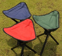 户外折叠椅便携式休闲钓鱼凳大号沙滩三脚凳创意实用马扎小板凳子