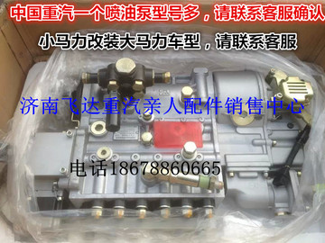中国重汽豪沃豪卡H7金王子发动机喷油泵高压油泵大泵总成原装件