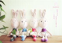 可爱格格贝斯兔子公仔爱情兔可爱布娃娃女孩毛绒玩具生日礼物闺蜜