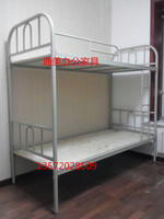 西安铁质架子床钢架床学生床公寓床宿舍床高低床双层床厂家直销