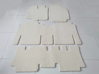高档纯羊毛脚垫适用于丰田普瑞维亚脚垫 塞纳Sienna汽车脚垫地毯