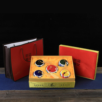 青花瓷茶叶罐 陶瓷高档礼盒装 密封罐普洱茶罐茶缸 茶叶包装盒