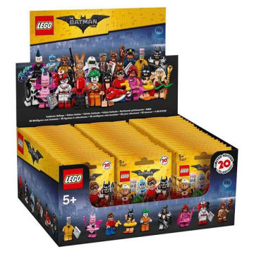 全新正品乐高/LEGO 71017 蝙蝠侠大电影抽抽乐人仔 整箱（60只）