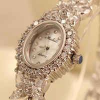 正品玛莎莉镶钻女士手表 锆石手链表 厂家一手货源 191128