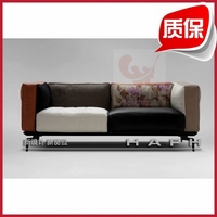 新设计 新舒适 特价直销 飞海家居 现代简约 布艺/皮艺 双人沙发