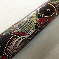 澳大利亚进口 澳洲吹管 迪吉里杜管didgeridoo 专业级桉树 双鱼