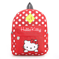 1-4岁幼儿园宝宝小书包可爱KT猫双肩背包男女孩儿童卡通包包背包
